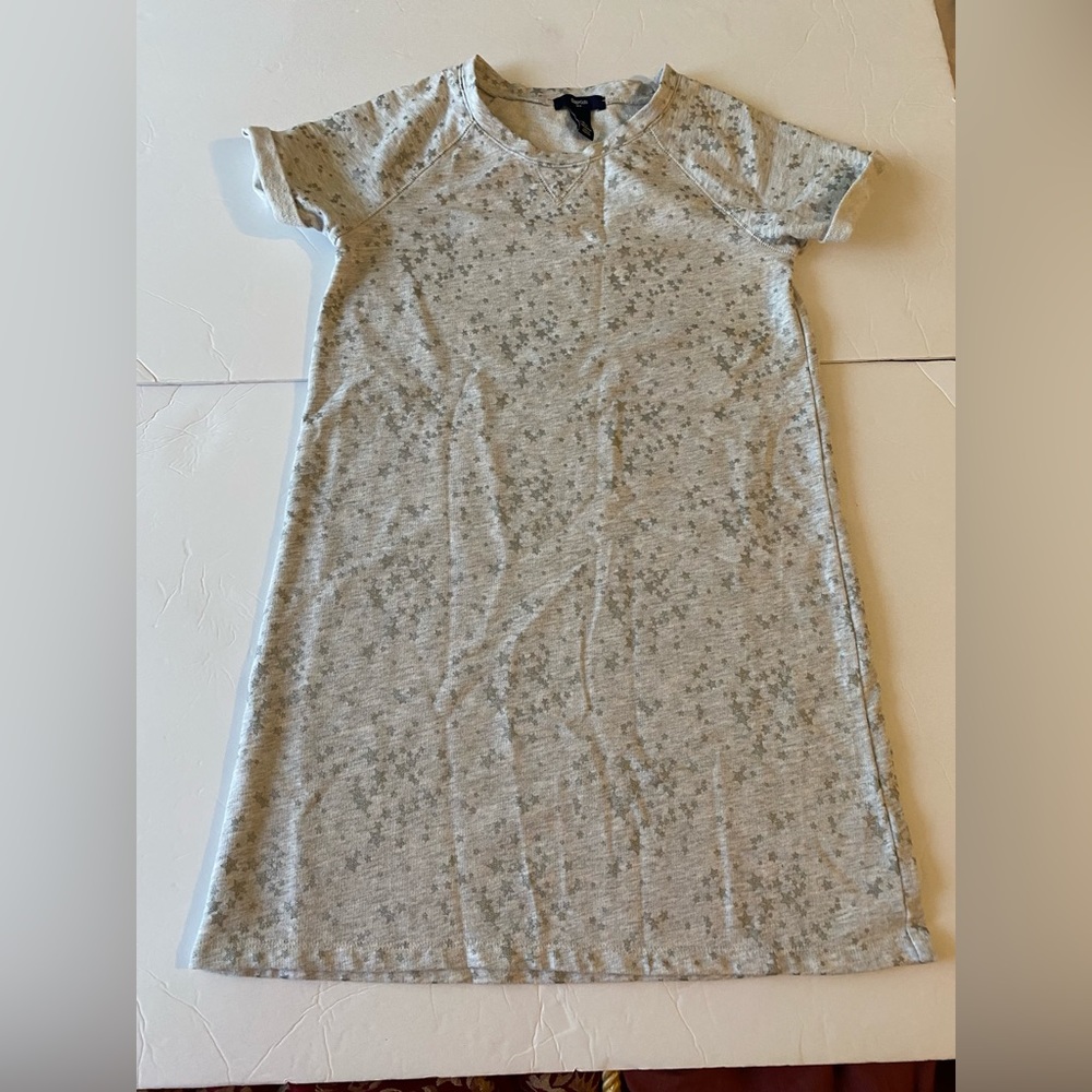 Short sleeve Sweater material dress
